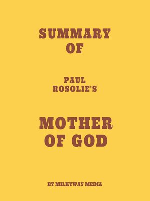 cover image of Summary of Paul Rosolie's Mother of God